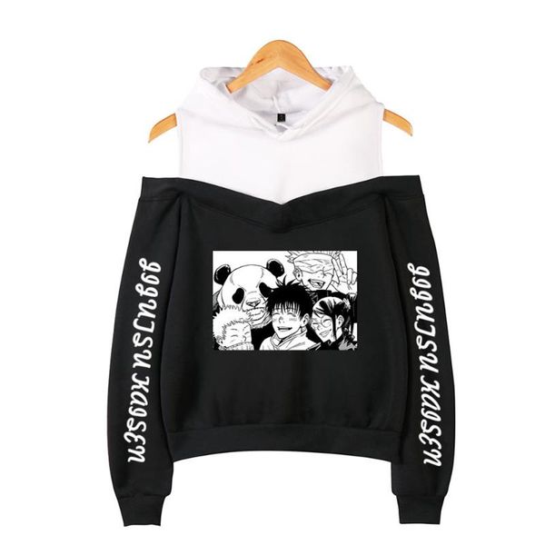 men's hoodies & sweatshirts anime jujutsu kaisen gojo satoru women off shoulder girls cartoon print oversized, Black
men's hoodies & sweatshirts anime jujutsu kaisen gojo satoru women off shoulder girls cartoon print oversized, Black