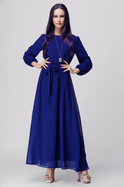 ethnic clothing muslim robe middle east arab style lengthened dress long sleeve plus size skirt thin waist belt, Red
ethnic clothing muslim robe middle east arab style lengthened dress long sleeve plus size skirt thin waist belt, Red