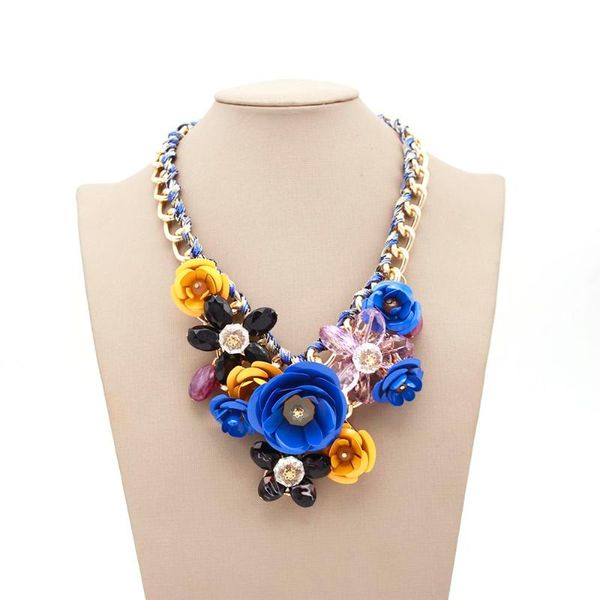 chains romantic fresh colorful short fashion women jewelry choker necklaces flower necklace accessories chunky, Silver
chains romantic fresh colorful short fashion women jewelry choker necklaces flower necklace accessories chunky, Silver
