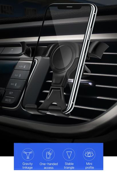phone bracket for in car air vent mount stand no magnetic mobile holder universal gravity smartphone cell support mounts & holders
phone bracket for in car air vent mount stand no magnetic mobile holder universal gravity smartphone cell support mounts & holders