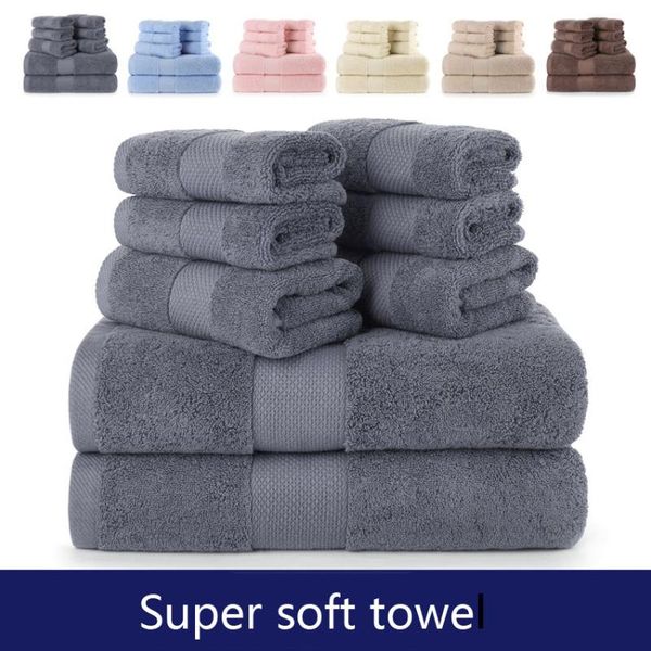 towel 8 pcs/set thick pure cotton super soft bath strong water absorption face antibacterial non-linting family suit
towel 8 pcs/set thick pure cotton super soft bath strong water absorption face antibacterial non-linting family suit