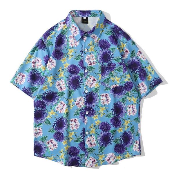 men's casual shirts 2021 summer hawaiian man women turn down collar short sleeve womens and blouses floral beach vacation clothes, White;black
men's casual shirts 2021 summer hawaiian man women turn down collar short sleeve womens and blouses floral beach vacation clothes, White;black