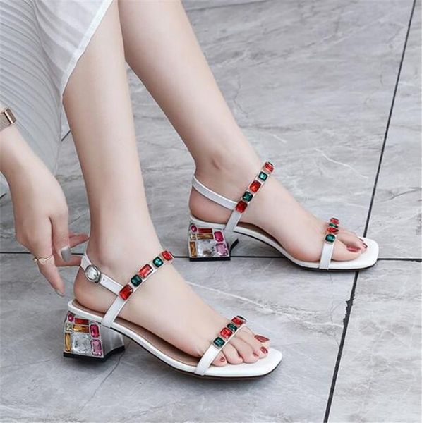 dress shoes pxelena genuine cow leather wedding sandals bride white red crystal chunky block square high heels women plus size 34-43, Black
dress shoes pxelena genuine cow leather wedding sandals bride white red crystal chunky block square high heels women plus size 34-43, Black