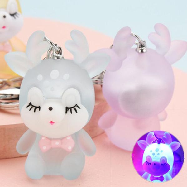 keychains creative cute sika deer keychain women animal elk key chain lanyard led car ring holder bag charms pendant gift, Silver
keychains creative cute sika deer keychain women animal elk key chain lanyard led car ring holder bag charms pendant gift, Silver