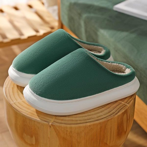 slippers women's fur winter home cotton shoes couple autumn floor flip flops indoor non-slip warm thick bottom female slides, Black
slippers women's fur winter home cotton shoes couple autumn floor flip flops indoor non-slip warm thick bottom female slides, Black