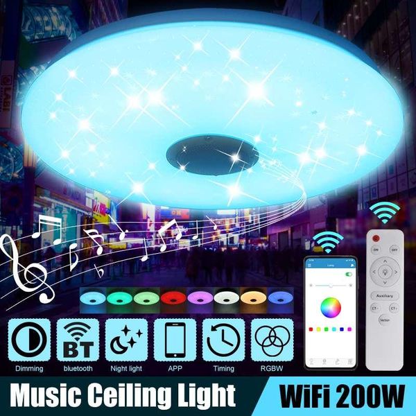 ceiling lights upgrade wifi 200w led with high sound quality speaker rgb dimmable bedroom light works home/alexa
ceiling lights upgrade wifi 200w led with high sound quality speaker rgb dimmable bedroom light works home/alexa