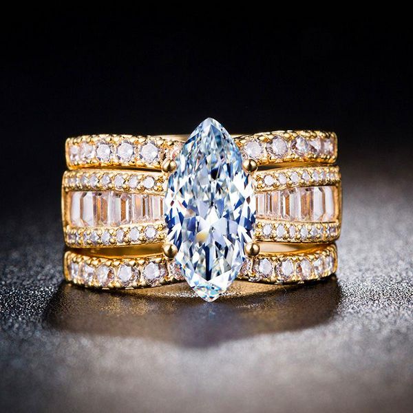 cluster rings loredana 3 pieces/set of fashionable colorful s925 all large zircon advanced metal ring promise engagement for women, Golden;silver
cluster rings loredana 3 pieces/set of fashionable colorful s925 all large zircon advanced metal ring promise engagement for women, Golden;silver