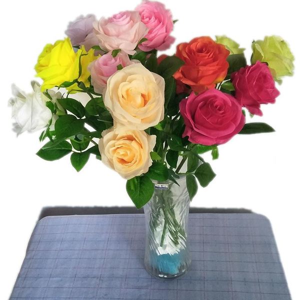 decorative flowers & wreaths 2 heads silk roses wedding fake soap artificial flower bridal bouquet home decor party decoracion
decorative flowers & wreaths 2 heads silk roses wedding fake soap artificial flower bridal bouquet home decor party decoracion