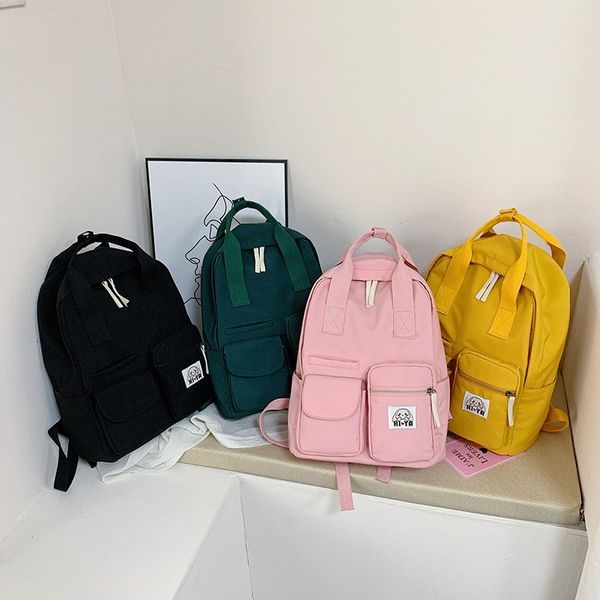 backpack kawaii female fashion oxford bag solid school s dwaterproof water student multi-pocket high 08lb
backpack kawaii female fashion oxford bag solid school s dwaterproof water student multi-pocket high 08lb