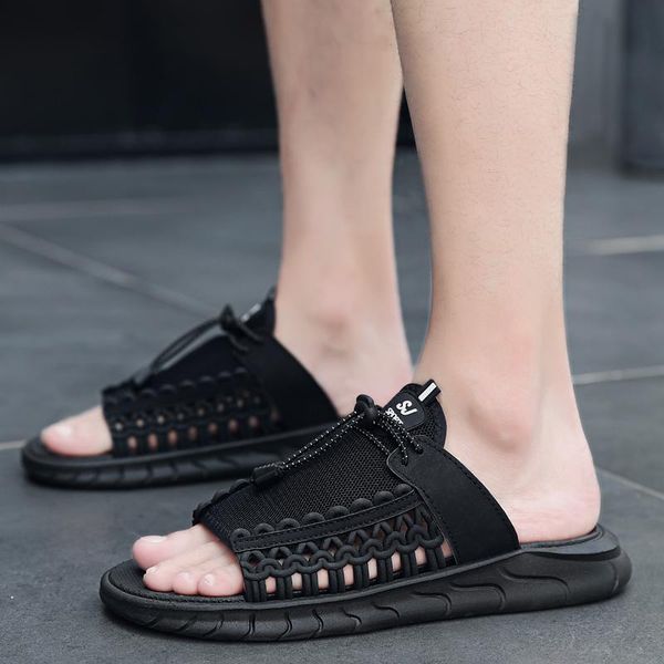 black mesh weave men slides casual unique mens slippers summer indoor beach outdoor flat sandals non-slip
black mesh weave men slides casual unique mens slippers summer indoor beach outdoor flat sandals non-slip