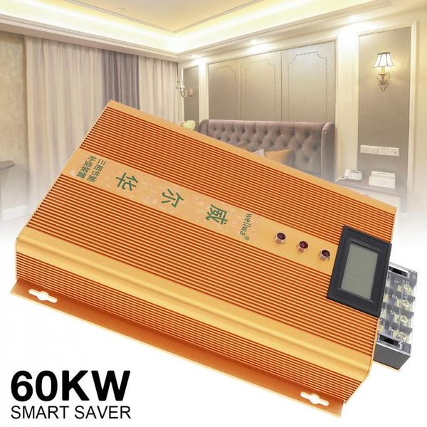 smart power plugs energy saver 90-450v 60kw industrial three phase intelligent electricity saving box led display for 380v electric industry
smart power plugs energy saver 90-450v 60kw industrial three phase intelligent electricity saving box led display for 380v electric industry