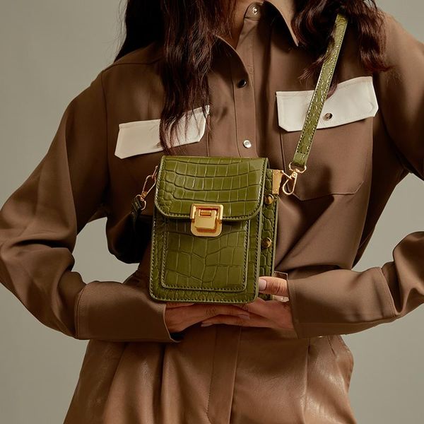 cross body crossbody bags 2021 mini crocodile pattern leather mobile phone bag designer handbags luxury shoulder bolsa feminina
cross body crossbody bags 2021 mini crocodile pattern leather mobile phone bag designer handbags luxury shoulder bolsa feminina