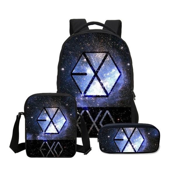 backpack veevanv 3 pcs/set school bags exo printing children shoulder bag fashion mochila girls 3d letter bookbag boys backpacks
backpack veevanv 3 pcs/set school bags exo printing children shoulder bag fashion mochila girls 3d letter bookbag boys backpacks