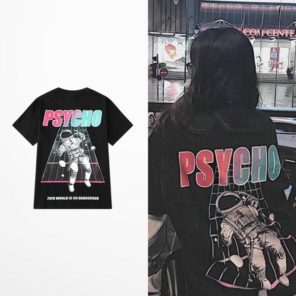 men's t-shirts fashion retro funny cartoon astronaut print t shirt high street dark souls men hip hop ins tee homme, White;black
men's t-shirts fashion retro funny cartoon astronaut print t shirt high street dark souls men hip hop ins tee homme, White;black