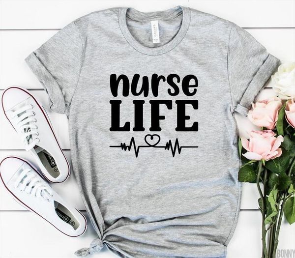 nurse life heartbeat and women men t shirt womens cotton casual funny lady yong girl tee higher quality drop, White;black
nurse life heartbeat and women men t shirt womens cotton casual funny lady yong girl tee higher quality drop, White;black