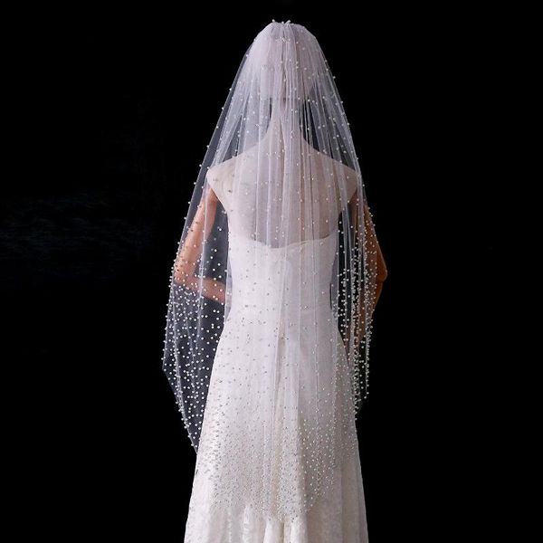 bridal veils amorarsi v10 pearls short wedding veil with comb one layer real pos elegant bride dress accessories, Black
bridal veils amorarsi v10 pearls short wedding veil with comb one layer real pos elegant bride dress accessories, Black