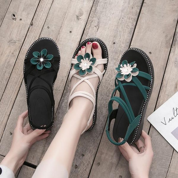 sandals women rome 2021 summer fashion retro casual outdoor beach buckle ankle open toe flats female shoes sandalias, Black
sandals women rome 2021 summer fashion retro casual outdoor beach buckle ankle open toe flats female shoes sandalias, Black