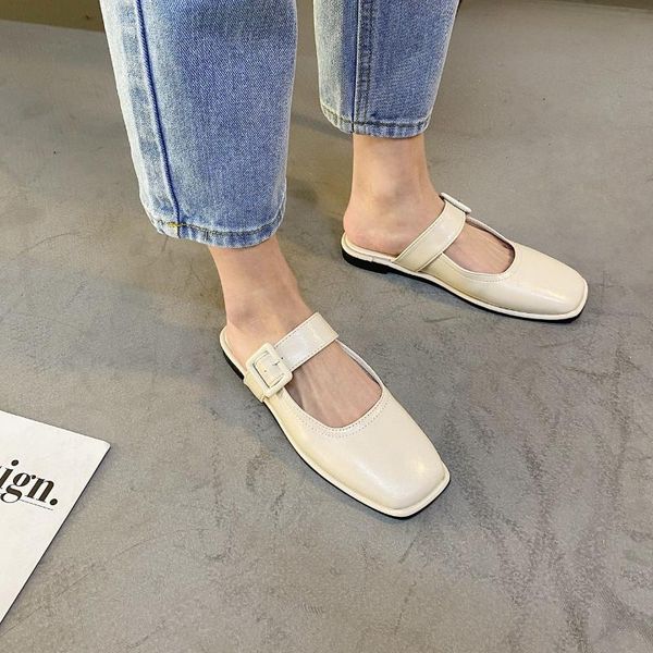 cover toe low flat shoes female mules for women 2021 shallow pantofle slippers summer loafers slides fashion soft luxury squ, Black
cover toe low flat shoes female mules for women 2021 shallow pantofle slippers summer loafers slides fashion soft luxury squ, Black