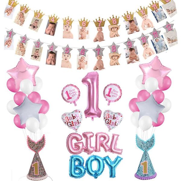 party decoration baby shower boy decorations 1st birthday girl kids 12 months po frame banner one year decor
party decoration baby shower boy decorations 1st birthday girl kids 12 months po frame banner one year decor