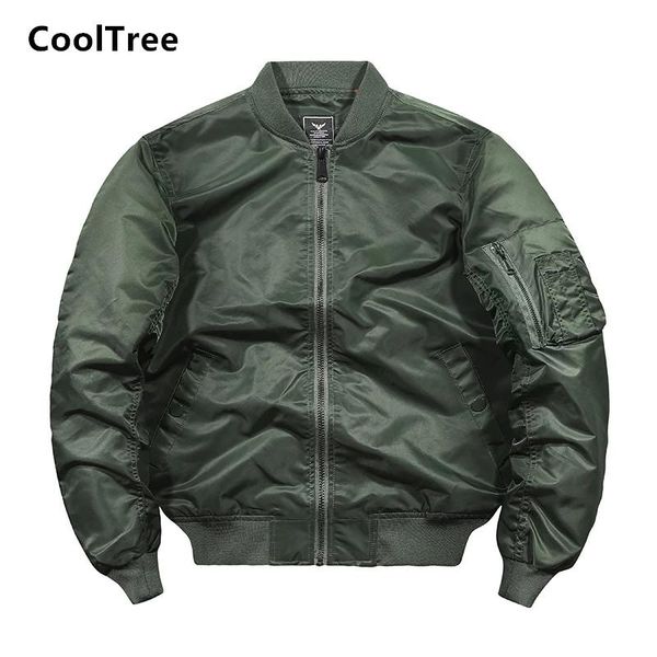 men's jackets cooltree men military jacket spring autumn solid color stand collar baseball coats male army pilot outerwear bomber, Black;brown
men's jackets cooltree men military jacket spring autumn solid color stand collar baseball coats male army pilot outerwear bomber, Black;brown