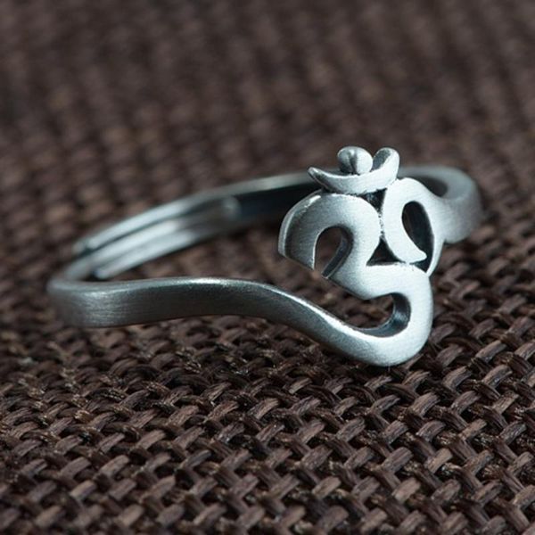 cluster rings 925 minimalist jewelry sterling silver vintage buddhist sanskrit scripture buddha resizable size ring jwelry for women, Golden;silver
cluster rings 925 minimalist jewelry sterling silver vintage buddhist sanskrit scripture buddha resizable size ring jwelry for women, Golden;silver