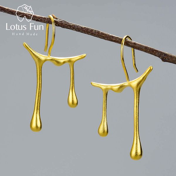 lotus fun honey drops asymmetric design drop real 925 sterling silver 18k gold earrings for women handmade fine jewelry, Black
lotus fun honey drops asymmetric design drop real 925 sterling silver 18k gold earrings for women handmade fine jewelry, Black