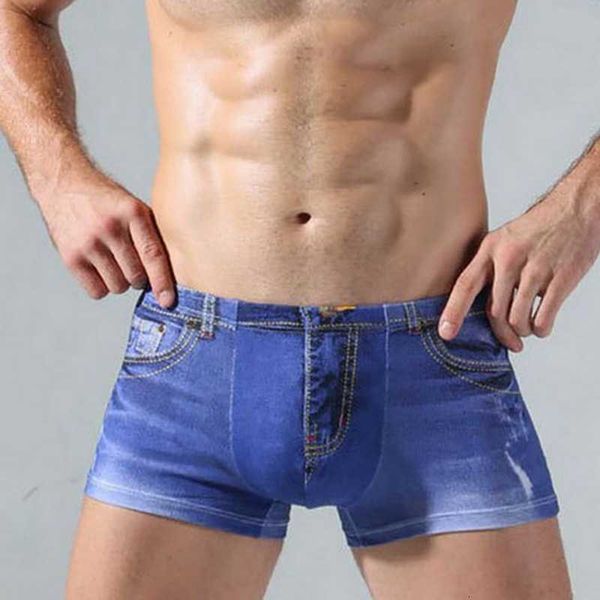 underpants 2021 men printed denim short summer male cotton underwear u convex pouch boxers, Black;white
underpants 2021 men printed denim short summer male cotton underwear u convex pouch boxers, Black;white