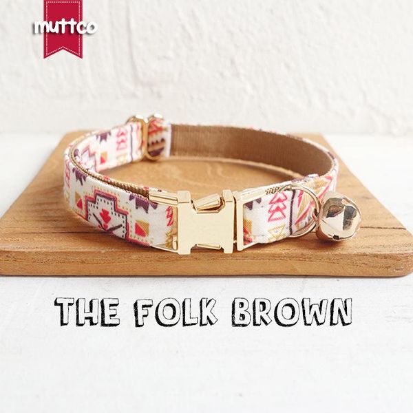 cat collars & leads 10pcs/lot muttco retail with gold metal buckle collar for the folk brown design 2 sizes ucc058j
cat collars & leads 10pcs/lot muttco retail with gold metal buckle collar for the folk brown design 2 sizes ucc058j