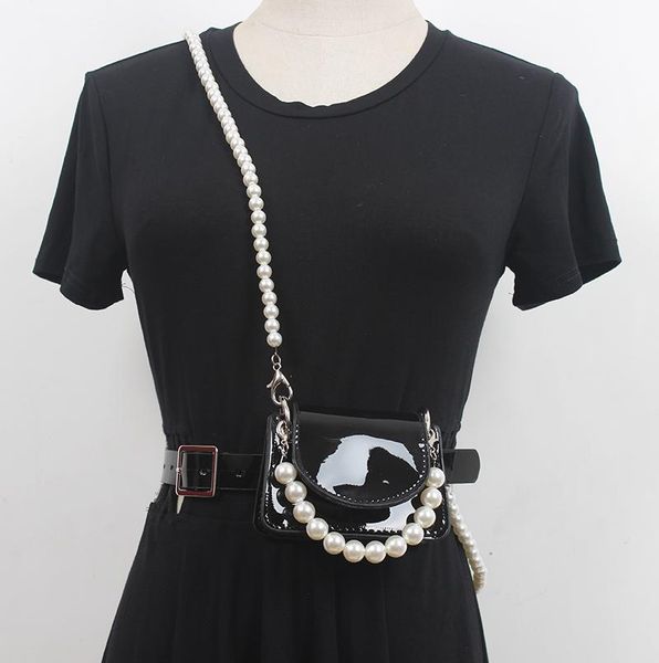 belts women's runway fashion pu leather pearl chain bag cummerbunds female dress coat corsets waistband decoration belt r3568, Black;brown
belts women's runway fashion pu leather pearl chain bag cummerbunds female dress coat corsets waistband decoration belt r3568, Black;brown