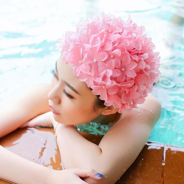 women swimming caps 2021 design three-dimensional petal outdoor swim pool summer short hair bathing
women swimming caps 2021 design three-dimensional petal outdoor swim pool summer short hair bathing