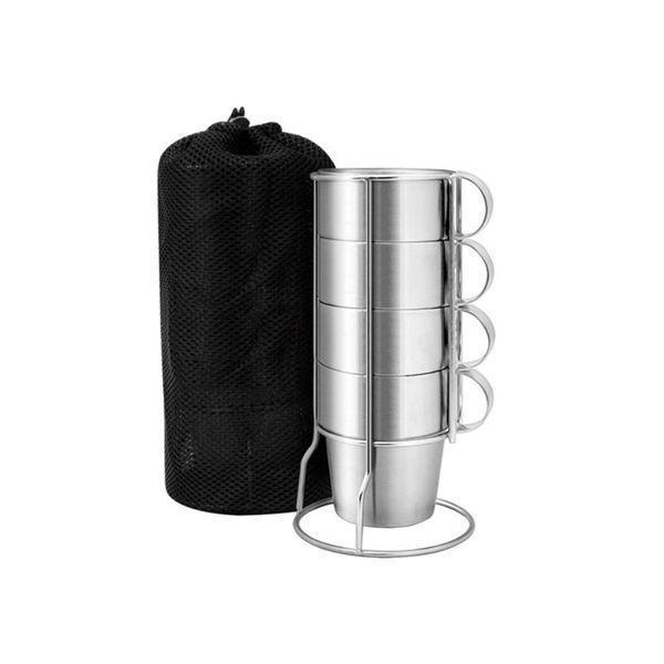 cups & saucers double stainless steel cup stacked round design hygienic safe portable beer tea drinkware tool
cups & saucers double stainless steel cup stacked round design hygienic safe portable beer tea drinkware tool
