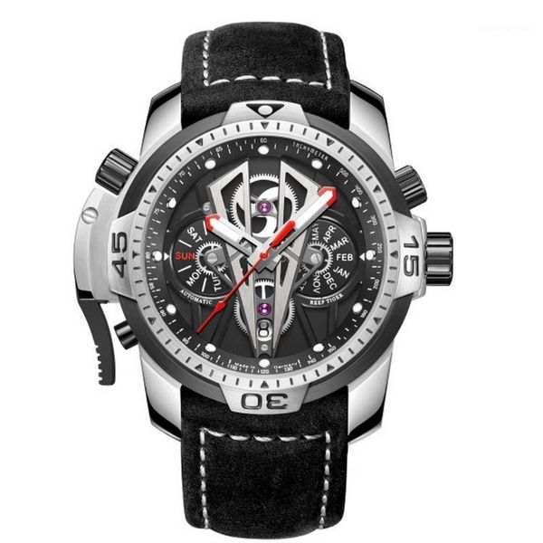 wristwatches reef tiger mens automatic watches military male mechanical wristwatch 100m waterproof sapphire mirror rubber strap rga3591, Slivery;brown
wristwatches reef tiger mens automatic watches military male mechanical wristwatch 100m waterproof sapphire mirror rubber strap rga3591, Slivery;brown