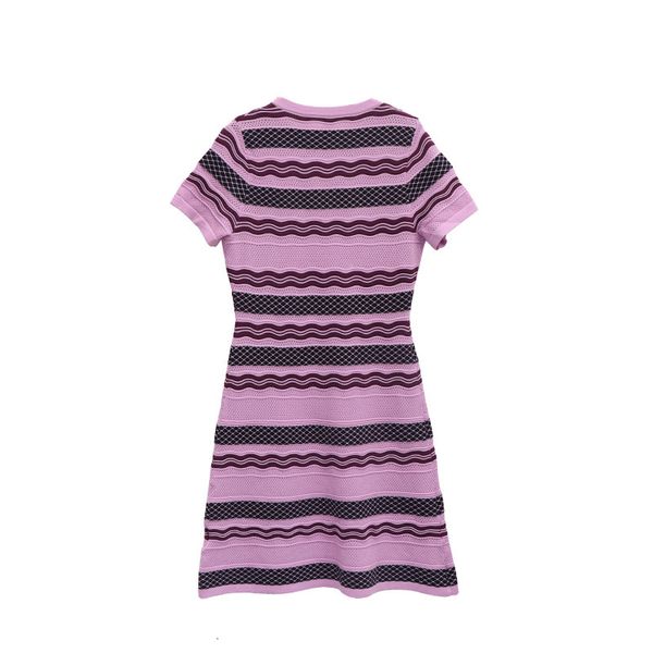 casual dresses micosoni high-end quality summer italian female temperament hollow striped thin-fit dress in short purple sleeve olpd, Black;gray
casual dresses micosoni high-end quality summer italian female temperament hollow striped thin-fit dress in short purple sleeve olpd, Black;gray