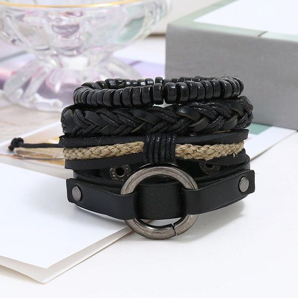 charm bracelets punk style women pu leather button fold over clasp vintage rock multilayer drawstring jewelry, Golden;silver
charm bracelets punk style women pu leather button fold over clasp vintage rock multilayer drawstring jewelry, Golden;silver