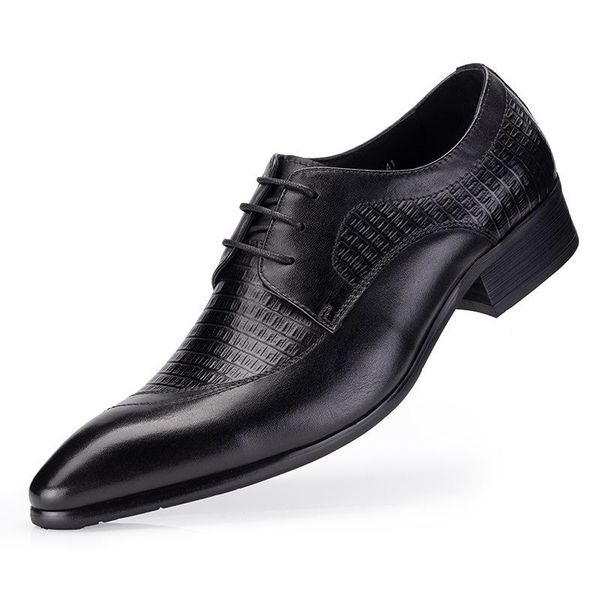 dress shoes lace business mens loafers genuine leather men shoes,summer oxfords spring all-match cowhide, Black
dress shoes lace business mens loafers genuine leather men shoes,summer oxfords spring all-match cowhide, Black