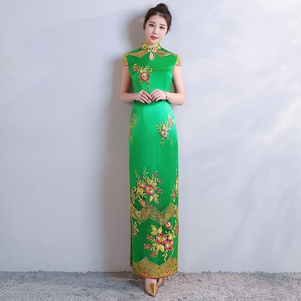 ethnic clothing red party cheongsam oriental evening dress chinese traditional style women elegant qipao long robe retro vestido s-3xl
ethnic clothing red party cheongsam oriental evening dress chinese traditional style women elegant qipao long robe retro vestido s-3xl