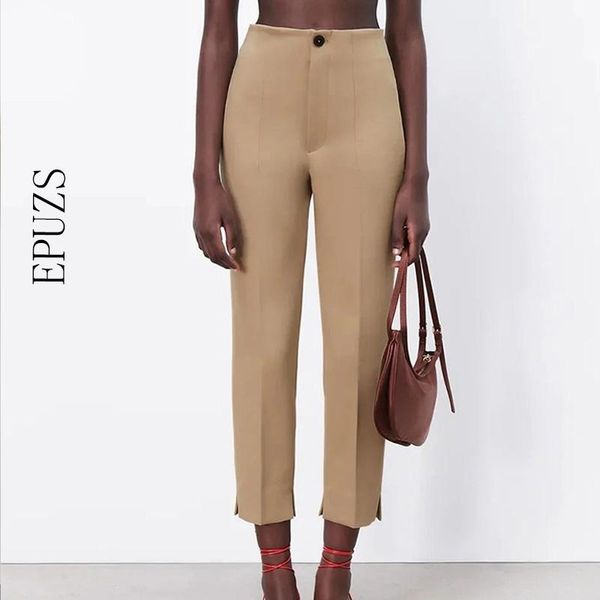 women's pants & capris women high waist casual office ladies workwear skinny pencil korean fashion khaki slim camo, Black;white
women's pants & capris women high waist casual office ladies workwear skinny pencil korean fashion khaki slim camo, Black;white