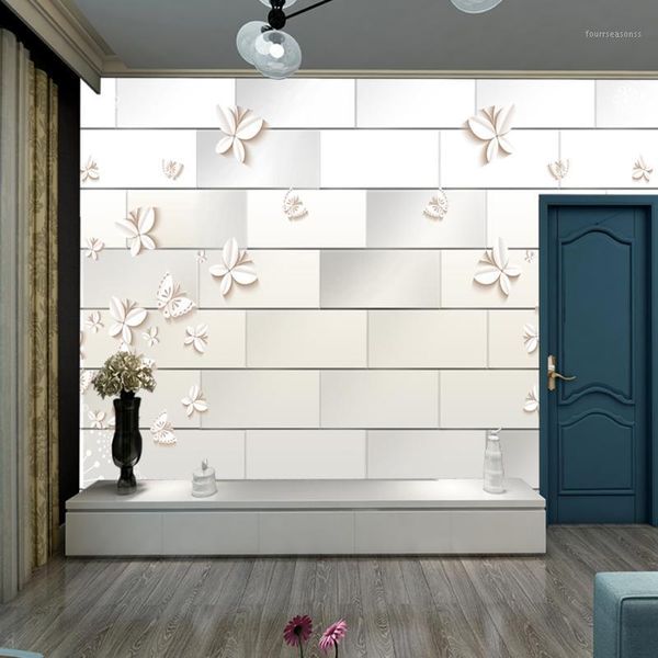 custom 3d murals butterfly brick walls wallpapers for living room wall background self adhesive furniture papers home decor roll1
custom 3d murals butterfly brick walls wallpapers for living room wall background self adhesive furniture papers home decor roll1