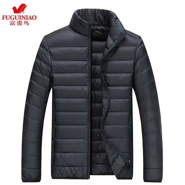 Fuguiniao down et earth short youth thin super leisure light Pu men's coat, Black
Fuguiniao down et earth short youth thin super leisure light Pu men's coat, Black