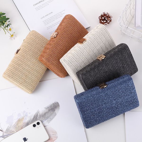 fashion evening bag girl's straw woven sweet single shoulder chain lock slanting across hand holding women's dinner
fashion evening bag girl's straw woven sweet single shoulder chain lock slanting across hand holding women's dinner