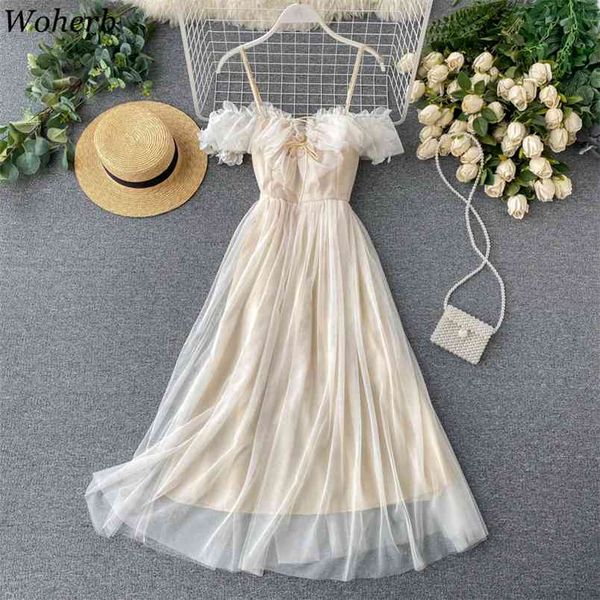 short sleeve mesh dress for women summer off shoulder party club wedding dresses elegant sweet vestidos korean robe 210519, Black
short sleeve mesh dress for women summer off shoulder party club wedding dresses elegant sweet vestidos korean robe 210519, Black