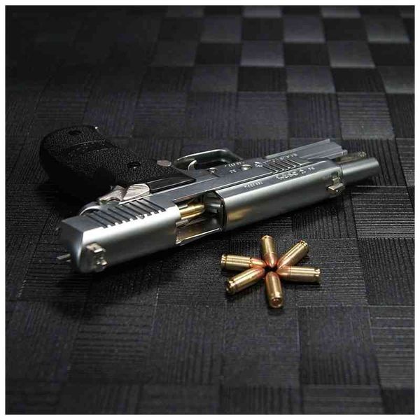 231: 2.05 boy gift simulation alloy toy all metal model shell throwing gun cannot be fired
231: 2.05 boy gift simulation alloy toy all metal model shell throwing gun cannot be fired