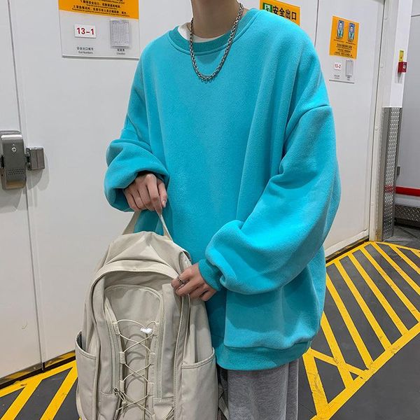 women's hoodies & sweatshirts solid color round neck pullover men's casual fashion brand couple's long sleeve 2021 autumn kor, Black
women's hoodies & sweatshirts solid color round neck pullover men's casual fashion brand couple's long sleeve 2021 autumn kor, Black