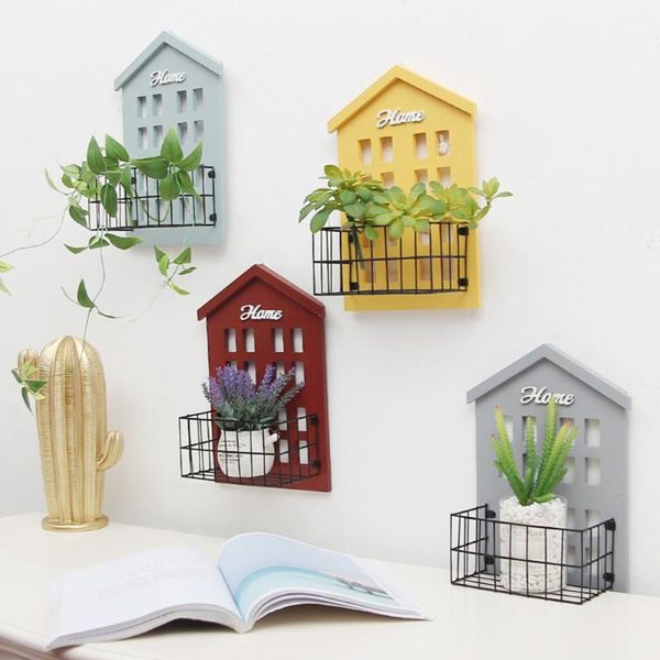 creative wood house iron wall mounted storage rack multifuctional basket living room bedroom home decoration hooks & rails
creative wood house iron wall mounted storage rack multifuctional basket living room bedroom home decoration hooks & rails