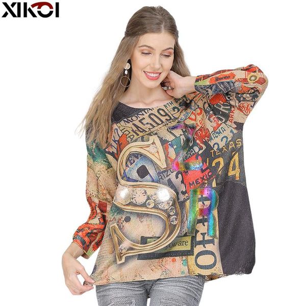 women's sweaters xikoi women oversized sweater dress autumn pullovers batwing sleeve patchwork print slash neck pull femme knitted, White;black
women's sweaters xikoi women oversized sweater dress autumn pullovers batwing sleeve patchwork print slash neck pull femme knitted, White;black