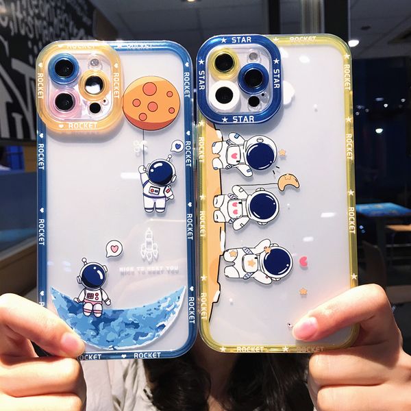 for iphone 13 mini pro max 11 12 x xs xr 7 8 plus cases cartoon astronaut clear phone case soft bumper cover
for iphone 13 mini pro max 11 12 x xs xr 7 8 plus cases cartoon astronaut clear phone case soft bumper cover