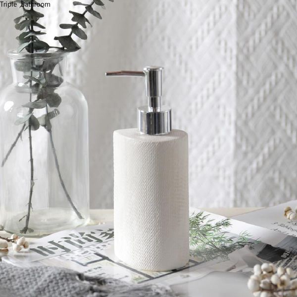 liquid soap dispenser 300ml ceramic lotion bottle wristband hand shampoo portable bathroom accessories supplies
liquid soap dispenser 300ml ceramic lotion bottle wristband hand shampoo portable bathroom accessories supplies