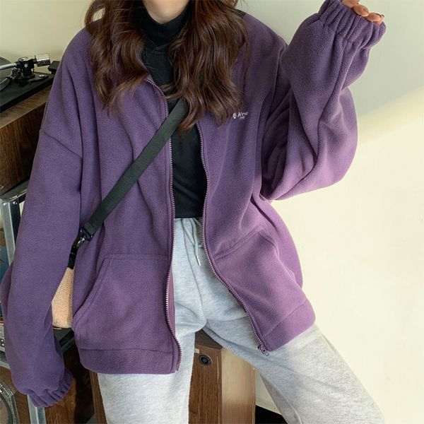 women's jackets pocket coats with women's zipper printed letter long sleeve loose lapel jackets in addition to casual autumn velve, Black;brown
women's jackets pocket coats with women's zipper printed letter long sleeve loose lapel jackets in addition to casual autumn velve, Black;brown