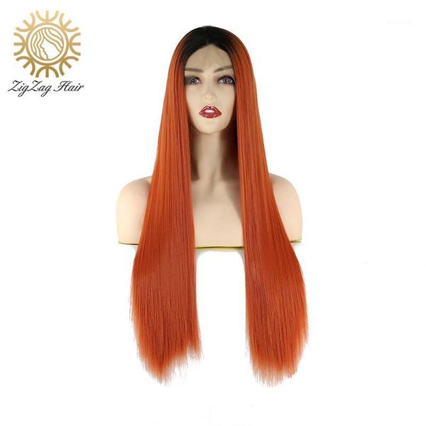 zigzag middle part long straight wigs overhead black ombre brown synthetic lace front wig for women silky glueless fiber1
zigzag middle part long straight wigs overhead black ombre brown synthetic lace front wig for women silky glueless fiber1