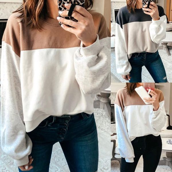 women's hoodies & sweatshirts autumn winter women patchwork casual sweatshirt tracksuits long sleeve o-neck pullover harajuku loose str, Black
women's hoodies & sweatshirts autumn winter women patchwork casual sweatshirt tracksuits long sleeve o-neck pullover harajuku loose str, Black